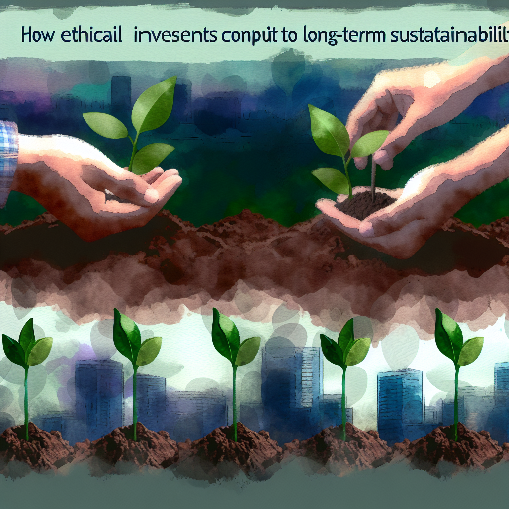 Como os Investimentos Éticos Contribuem para a Sustentabilidade a Longo Prazo