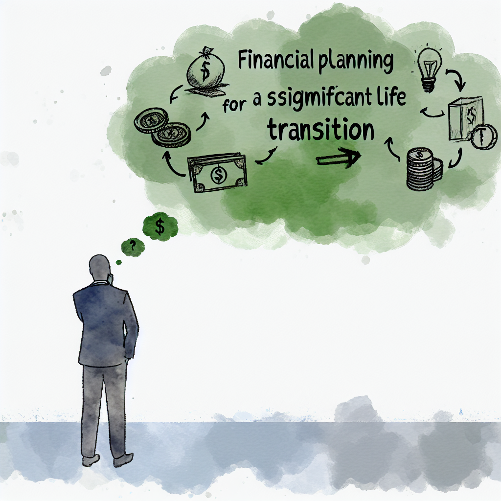 Como planejar financeiramente para uma transição de vida significativa