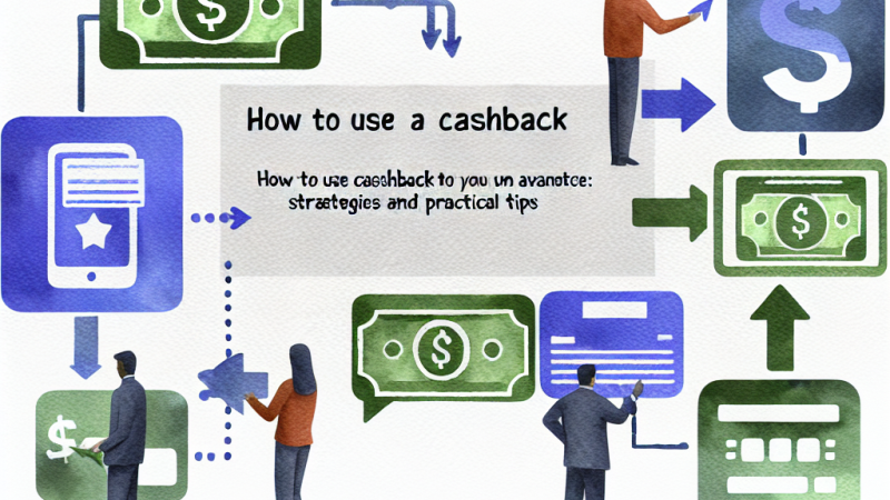 Como usar o cashback a seu favor: estratégias e dicas práticas