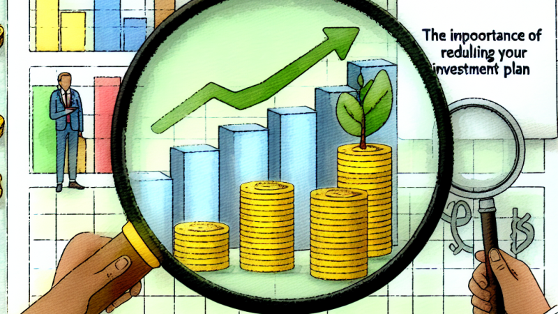 A importância de revisar seu plano de investimento regularmente